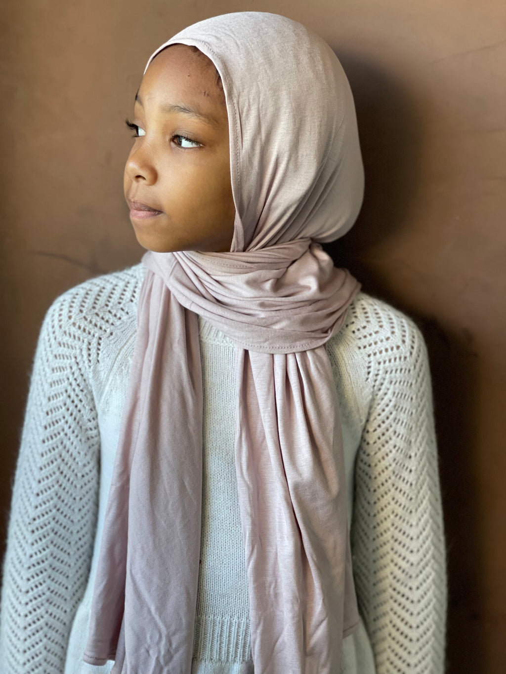 Vanilla Chai Small Jersey Hijab