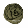 Army Green Basic Chiffon Hijab