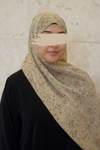 Blush Petals Print Chiffon Hijab