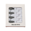 Black & White Hijab Pin Box