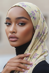 Flora Print Chiffon Hijab