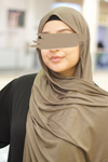Dusty Taupe Light Weight Jersey Hijab