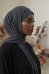Stone Gray Premium Luxury Chiffon Hijab