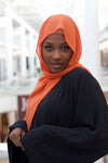 Pumpkin Spice Basic Chiffon Hijab