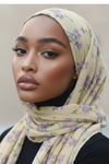Flora Print Chiffon Hijab
