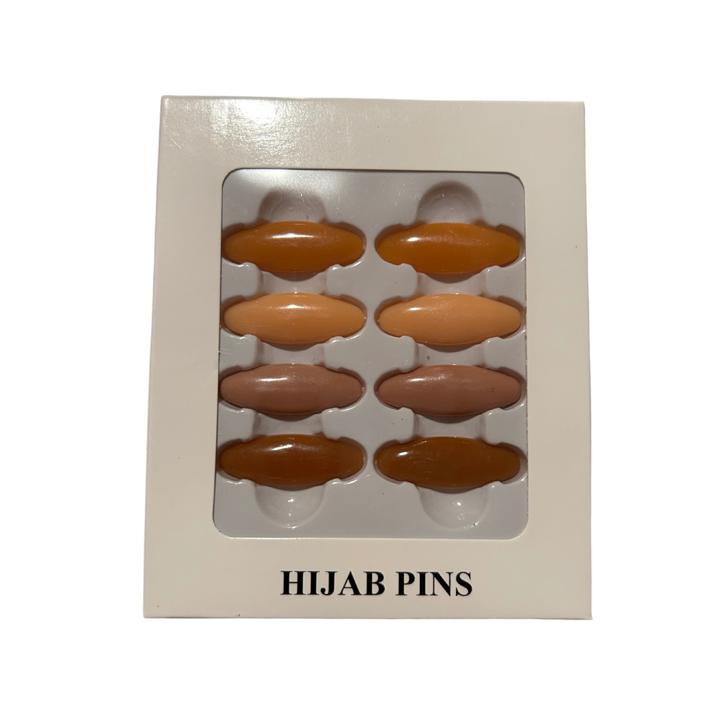 Peach Hijab Pin Box