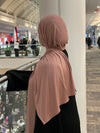 Small Taupe Jersey Hijab