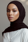 Black Small Jersey Hijab