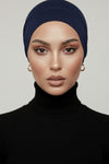 Navy Closed Modal Tube Inner Cap