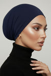 Navy Closed Modal Tube Inner Cap