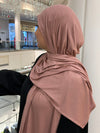 Small Taupe Jersey Hijab