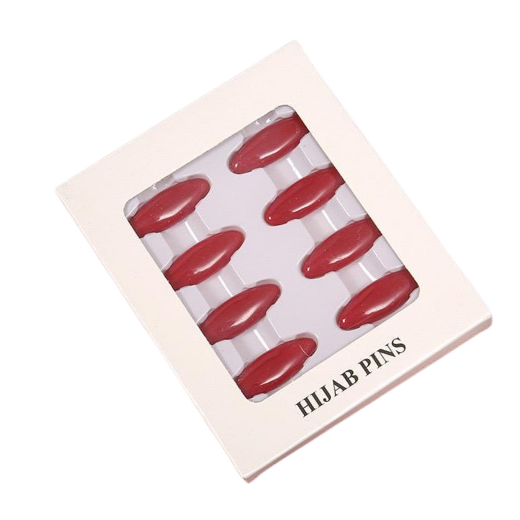 Red Hijab Pin Box