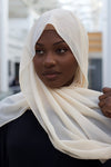 Nude Basic Chiffon Hijab