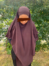 Walnut Crinkle Khimar