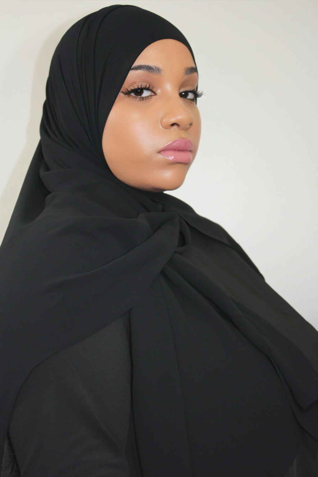 Raven Premium Luxury Chiffon Hijab