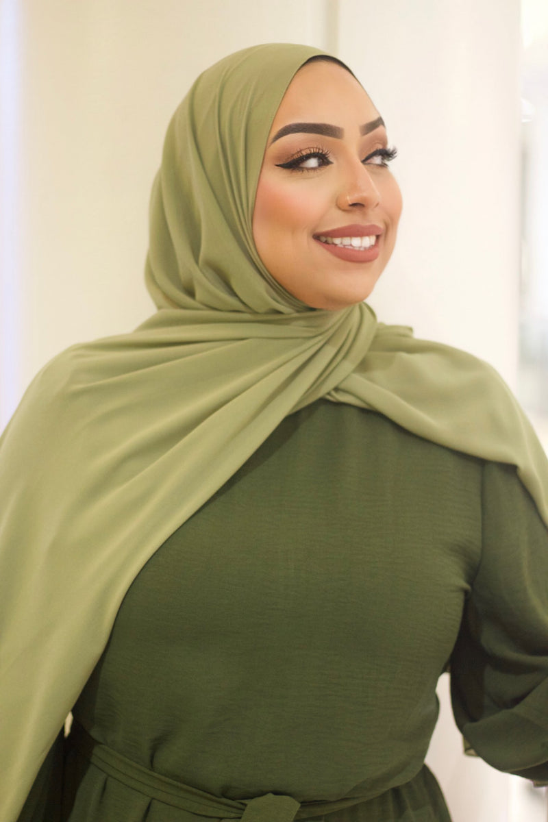 Moss Luxury Chiffon Hijab