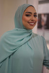 Minty Mint Luxury Chiffon Hijab