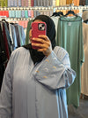 Baby Blue Moon Open Abaya