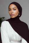 Onyx Light Weight Jersey Hijab