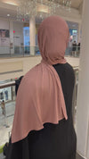 Small Taupe Jersey Hijab
