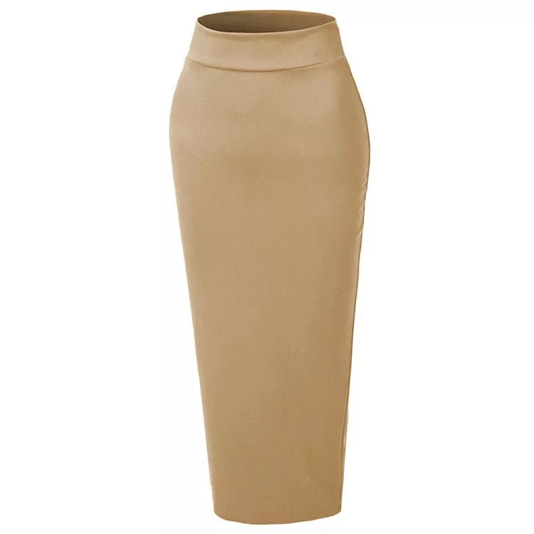 Ginger Brown Essential Maxi Skirt