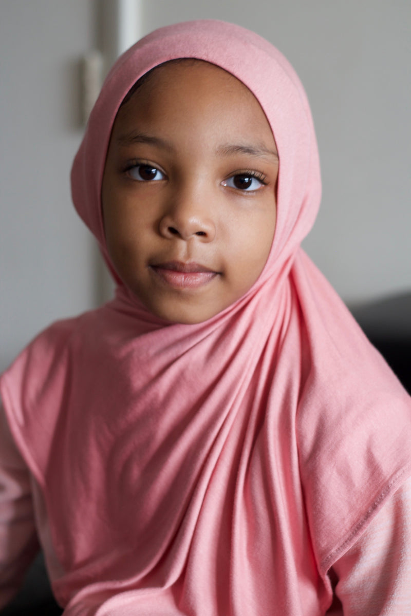 Instant KIDZ Small Jersey Hijab "Ballerina Pink"