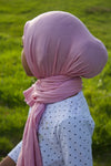 Baby Pink Light Weight Jersey Hijab