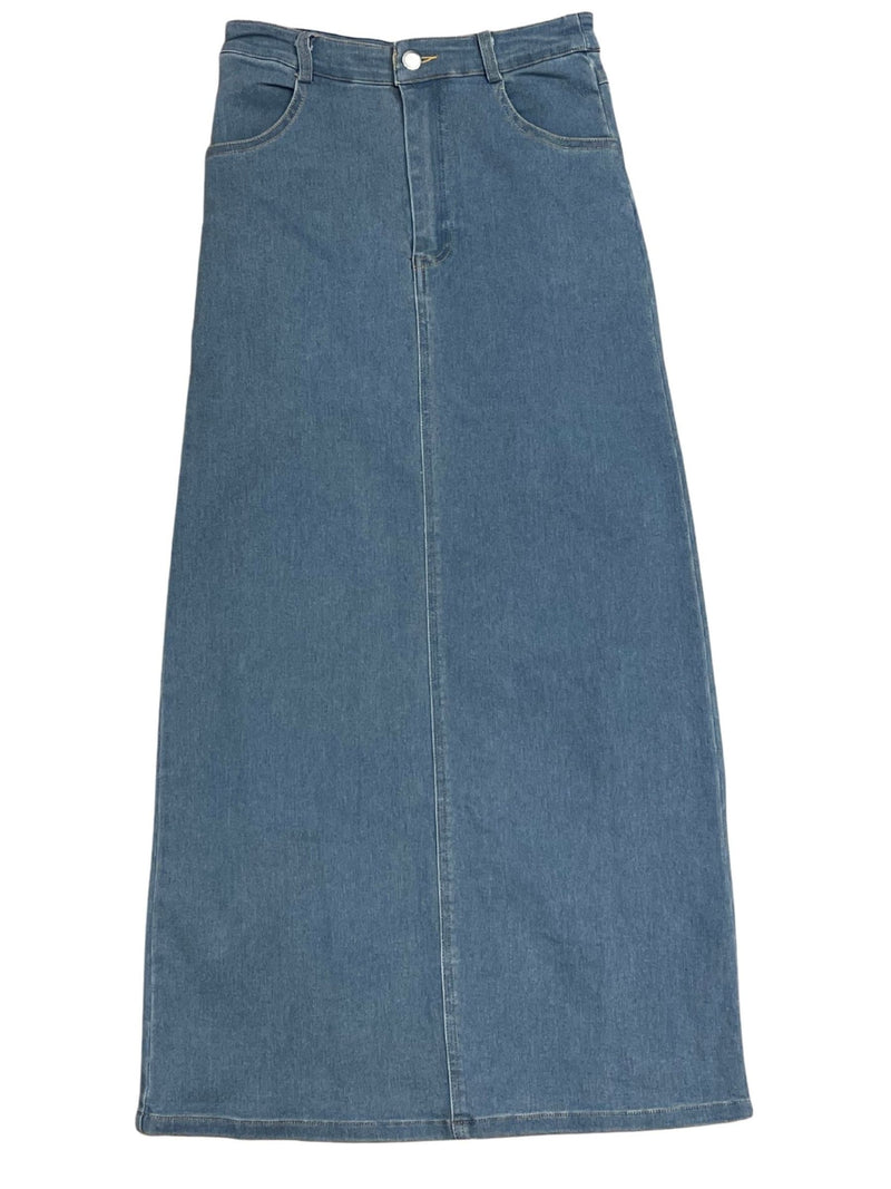 Blue Denim Jean Skirt