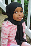 Black Small Jersey Hijab