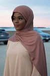 Hazelnut Small Jersey Hijab