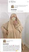 Brown Jilbab