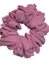 Sweet Pink Chiffon Scrunchie