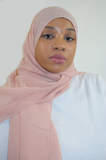 Pink Nude Premium Luxury Chiffon Hijab