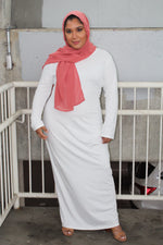 White Underabaya dress